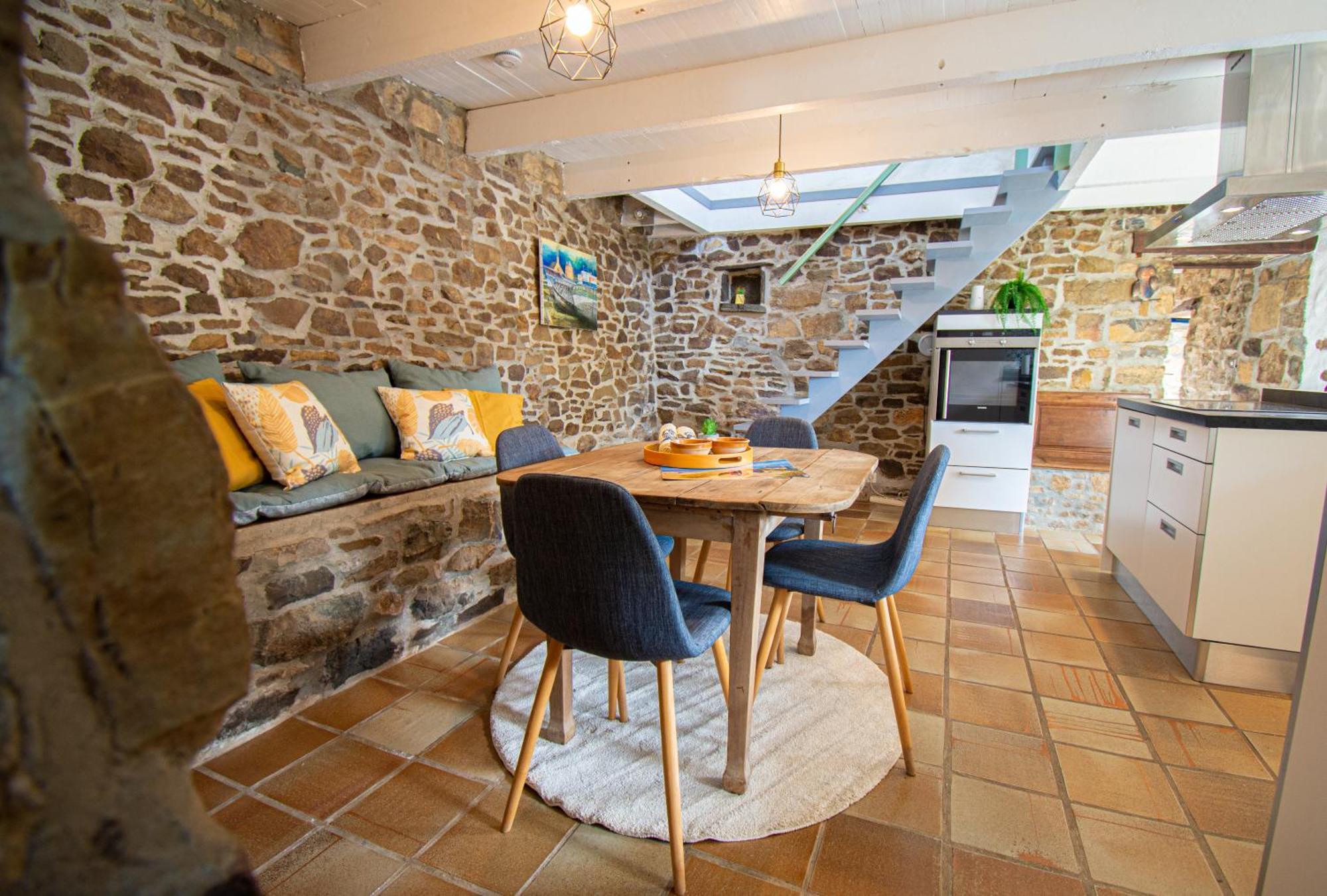 Ti Vaen I Maison Traditionnelle Bretonne & Sauna Lanvéoc Εξωτερικό φωτογραφία