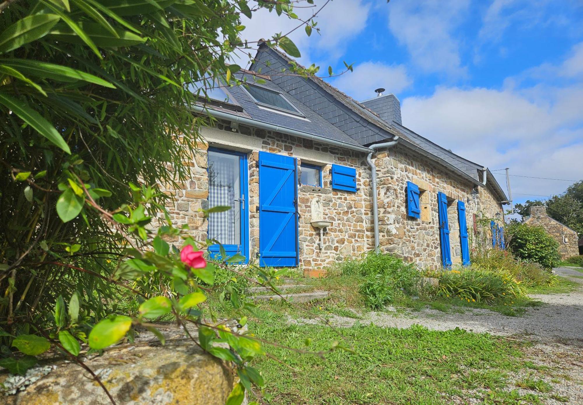 Ti Vaen I Maison Traditionnelle Bretonne & Sauna Lanvéoc Εξωτερικό φωτογραφία
